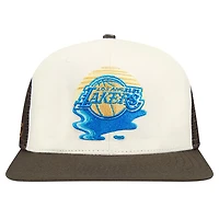 Pro Standard Brown Los Angeles Lakers Glint Sunset Snapback Hat