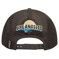 Pro Standard Brown Los Angeles Lakers Glint Sunset Snapback Hat