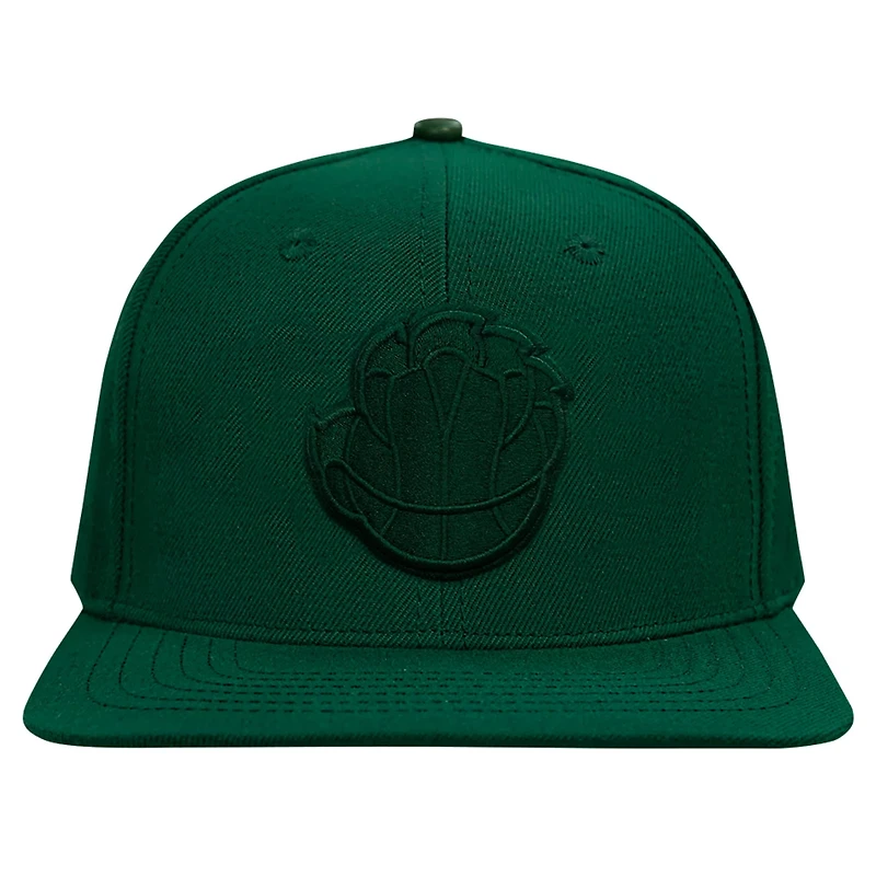 Pro Standard Forest Memphis Grizzlies Tonal Logo Snapback Hat