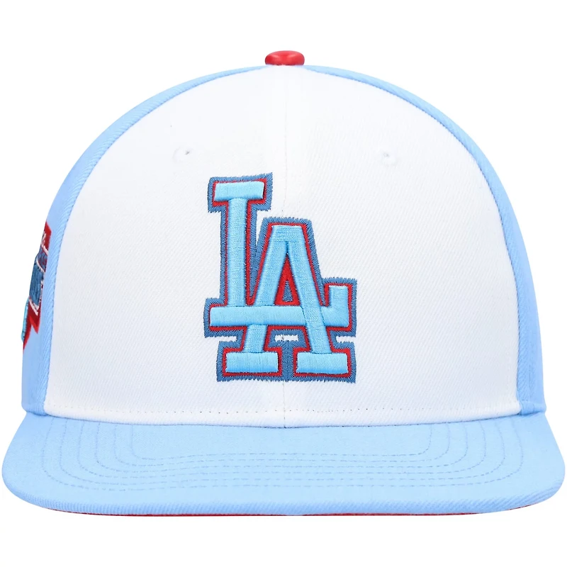 Pro Standard /Light Blue Los Angeles Dodgers Blue Raspberry Ice Cream Drip Snapback Hat