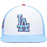Pro Standard /Light Blue Los Angeles Dodgers Blue Raspberry Ice Cream Drip Snapback Hat