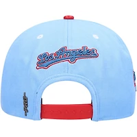 Pro Standard /Light Blue Los Angeles Dodgers Blue Raspberry Ice Cream Drip Snapback Hat