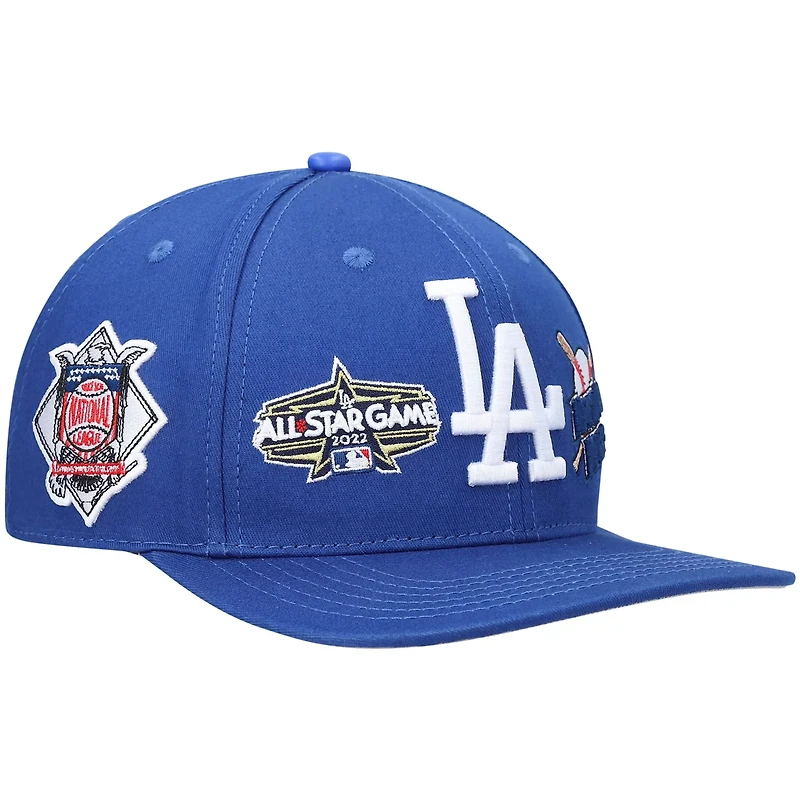 Pro Standard Los Angeles Dodgers All-Star Multi Hit Wool Snapback Hat