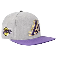 Pro Standard Los Angeles Lakers Classic Logo Two-Tone Snapback Hat