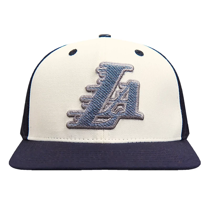 Pro Standard Los Angeles Lakers French Terry Snapback Hat