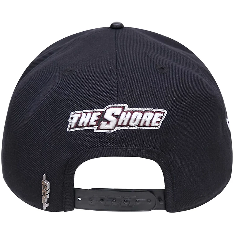Pro Standard Maryland Eastern Shore Hawks Arch Over Logo Evergreen Snapback Hat
