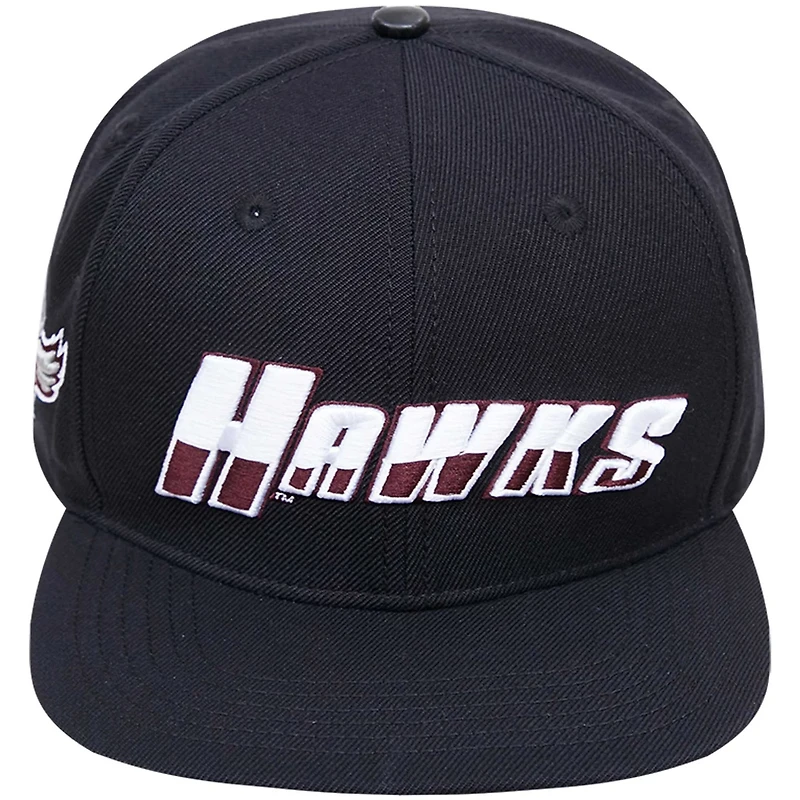 Pro Standard Maryland Eastern Shore Hawks Arch Over Logo Evergreen Snapback Hat
