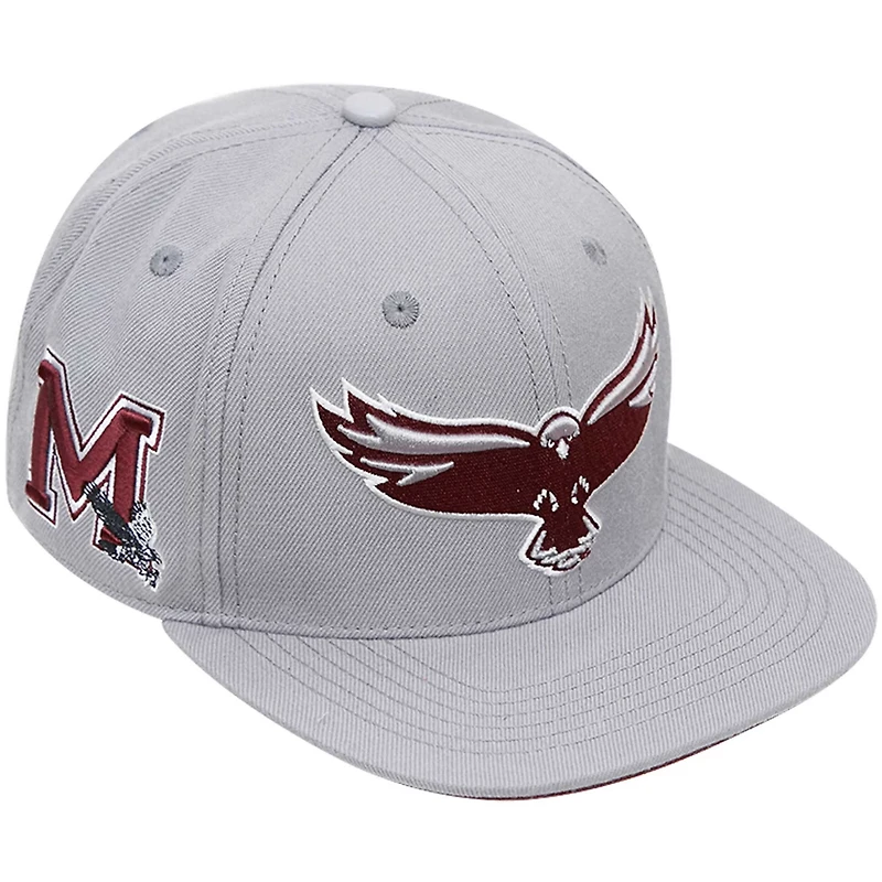 Pro Standard Maryland Eastern Shore Hawks Mascot Logo Snapback Hat