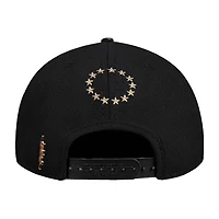 Pro Standard Philadelphia 76ers Metallic Logo Pinch Front Adjustable Hat