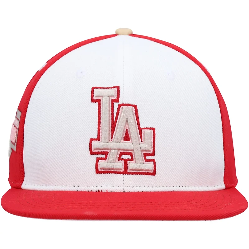 Pro Standard /Red Los Angeles Dodgers Strawberry Ice Cream Drip Snapback Hat