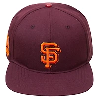 Pro Standard San Francisco Giants Wine Snapback Hat