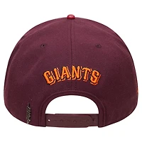 Pro Standard San Francisco Giants Wine Snapback Hat