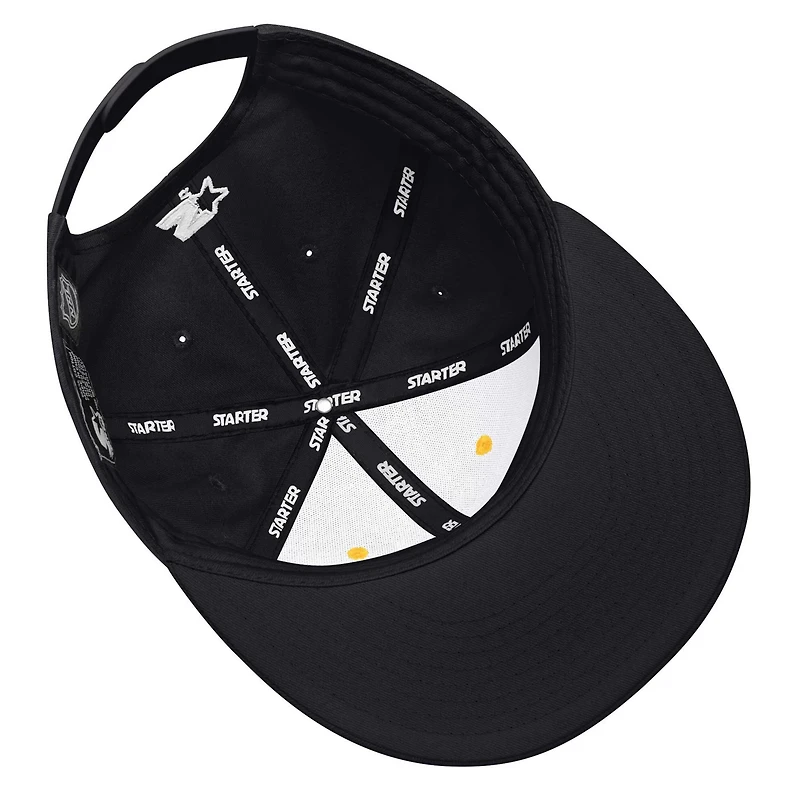 Starter Gold Boston Bruins Primary Logo Two-Tone Adjustable Hat