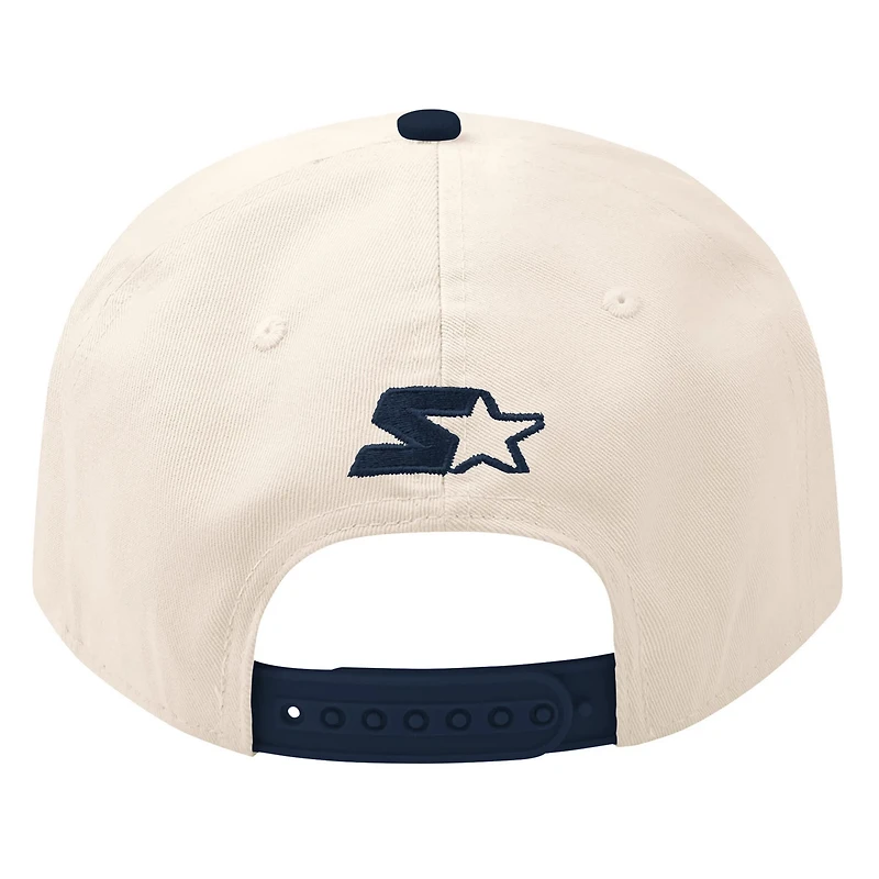 Starter Navy Boston Bruins Blue Wave Classic Adjustable Hat