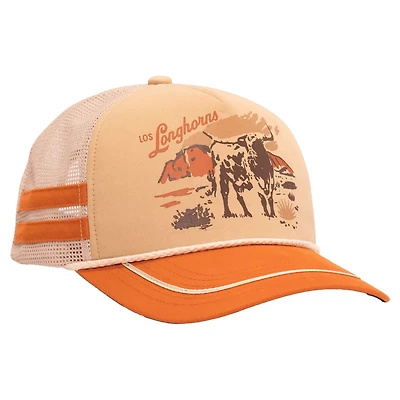 Texas Orange Texas Longhorns Foam Dome Trucker Adjustable Hat