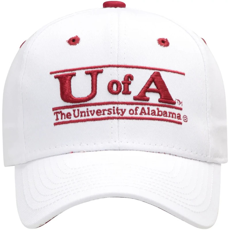 The Game Alabama Crimson Tide U of A Classic Bar Adjustable Snapback Hat