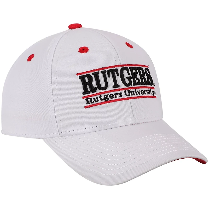 The Game Rutgers Scarlet Knights Classic Bar Adjustable Snapback Hat