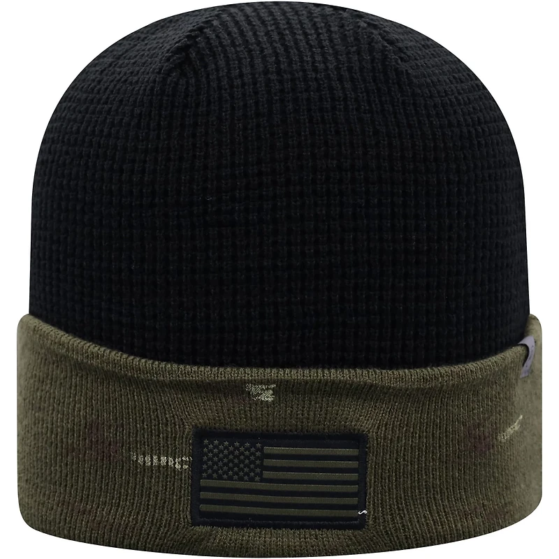 Top of the World /Black Minnesota Golden Gophers OHT Military Appreciation Skully Cuffed Knit Hat