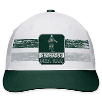 Top of the World /Green Michigan State Spartans Retro Fade Snapback Hat