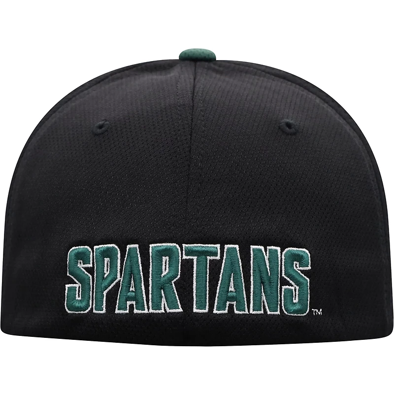 Top of the World /Green Michigan State Spartans Two-Tone Reflex Hybrid Tech Flex Hat