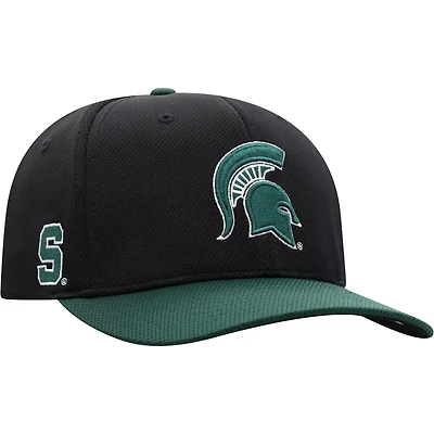 Top of the World /Green Michigan State Spartans Two-Tone Reflex Hybrid Tech Flex Hat
