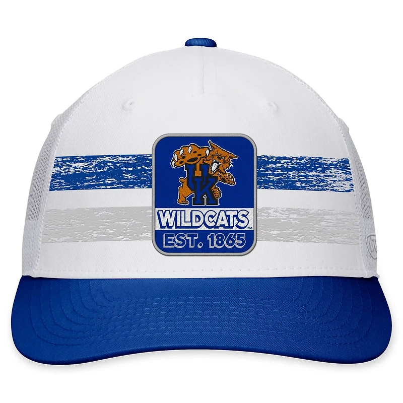 Top of the World /Royal Kentucky Wildcats Retro Fade Snapback Hat