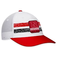 Top of the World /Scarlet Nebraska Huskers Retro Fade Snapback Hat