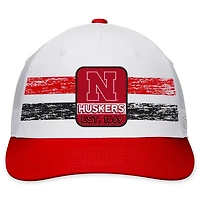 Top of the World /Scarlet Nebraska Huskers Retro Fade Snapback Hat