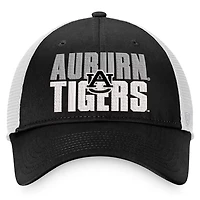 Top of the World /White Auburn Tigers Stockpile Trucker Snapback Hat
