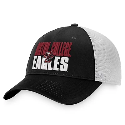 Top of the World /White Boston College Eagles Stockpile Trucker Snapback Hat