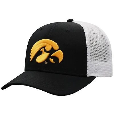 Top of the World /White Iowa Hawkeyes Trucker Snapback Hat