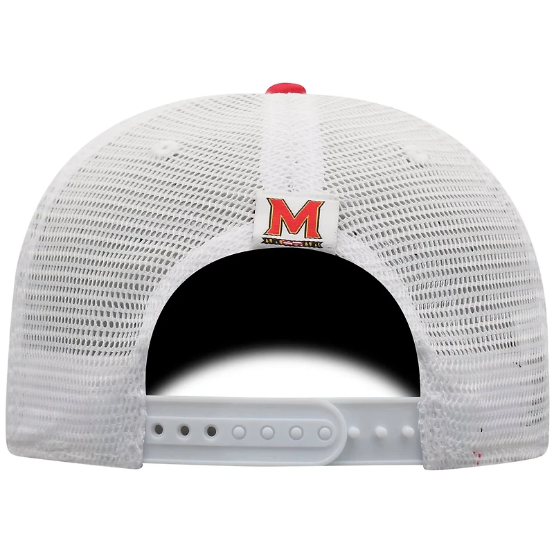 Top of the World /White Maryland Terrapins Trucker Snapback Hat