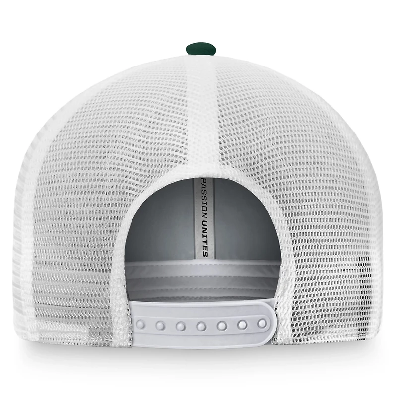 Top of the World /White Michigan State Spartans Breakout Trucker Snapback Hat