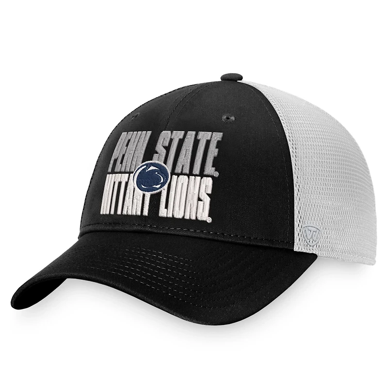 Top of the World /White Penn State Nittany Lions Stockpile Trucker Snapback Hat