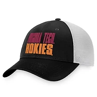 Top of the World /White Virginia Tech Hokies Stockpile Trucker Snapback Hat