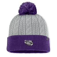 Top of the World / LSU Tigers Becca Cuffed Knit Hat with Pom