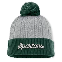 Top of the World / Michigan State Spartans Becca Cuffed Knit Hat with Pom