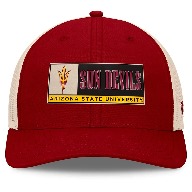 Top of the World Arizona State Sun Devils Bennett Trucker Adjustable Hat