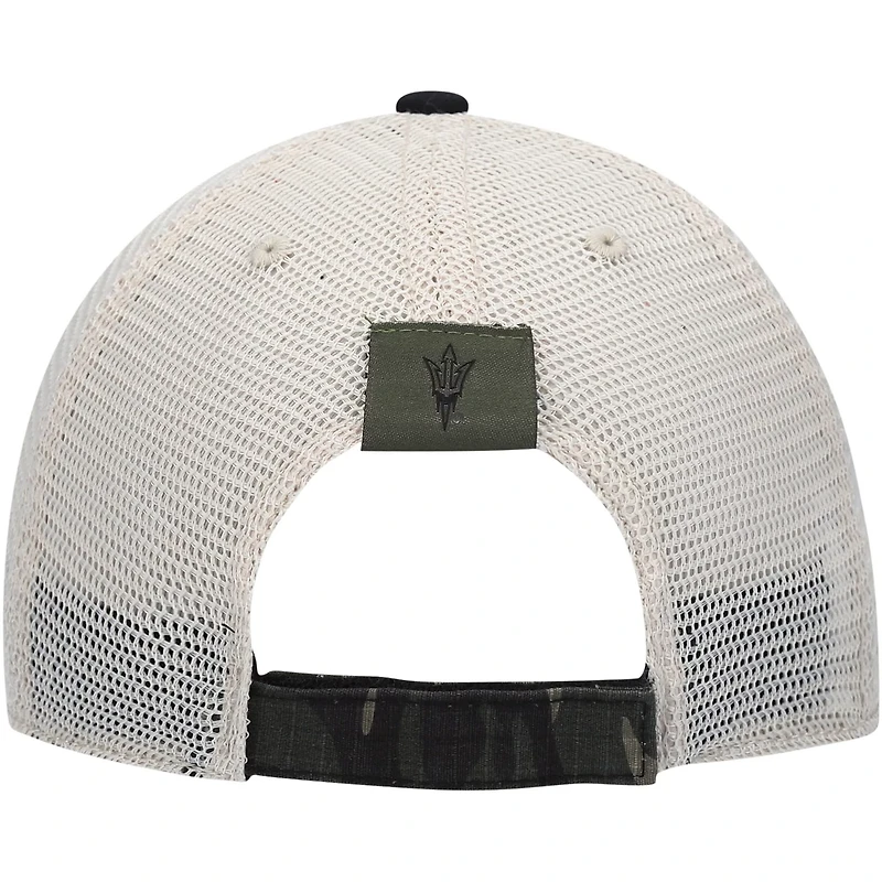 Top of the World Arizona State Sun Devils OHT Military Appreciation Shield Trucker Adjustable Hat