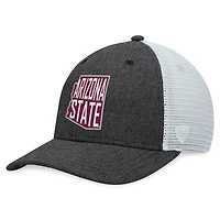 Top of the World Arizona State Sun Devils Townhall Trucker Snapback Hat