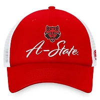 Top of the World Arkansas State Red Wolves Charm Trucker Adjustable Hat