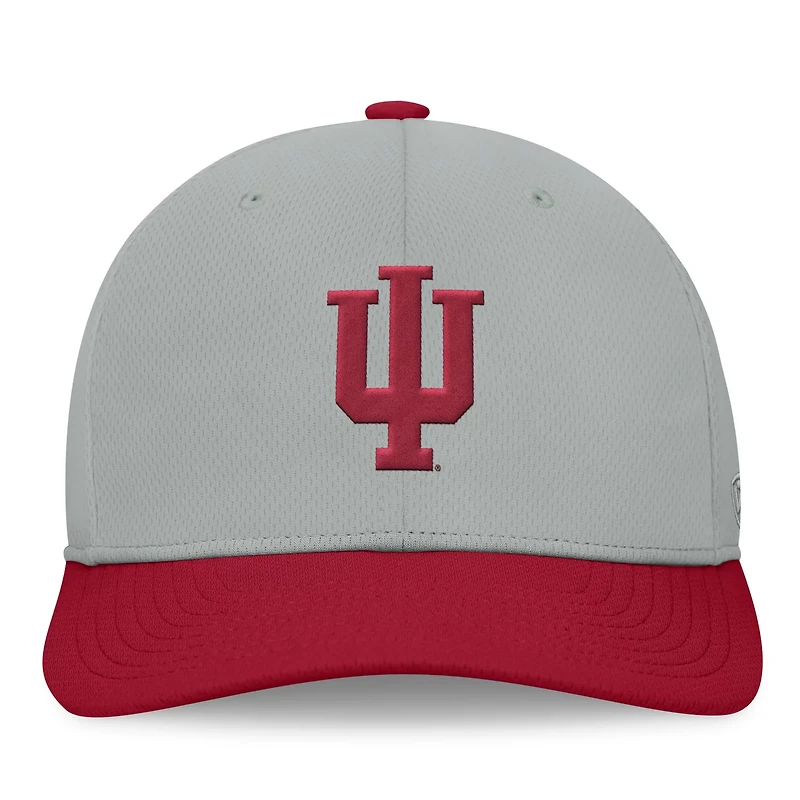 Top of the World Cardinal Indiana Hoosiers Mick Flex Hat