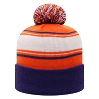 Top of the World Clemson Tigers Ambient Cuffed Knit Hat with Pom