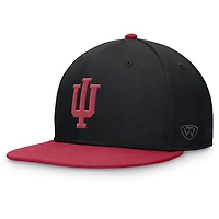Top of the World Crimson Indiana Hoosiers Rally Two-Tone Fitted Hat