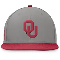 Top of the World /Crimson Oklahoma Sooners Rally Two-Tone Fitted Hat