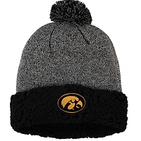 Top of the World Iowa Hawkeyes Snug Cuffed Knit Hat with Pom