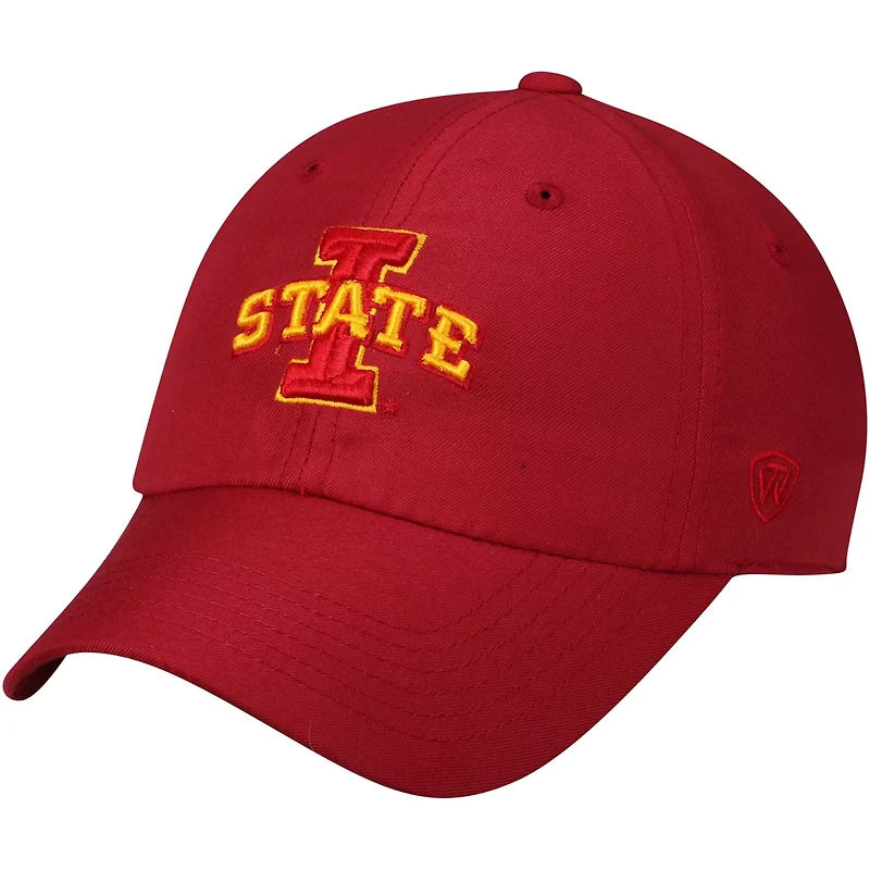 Top of the World Iowa State Cyclones Primary Logo Staple Adjustable Hat