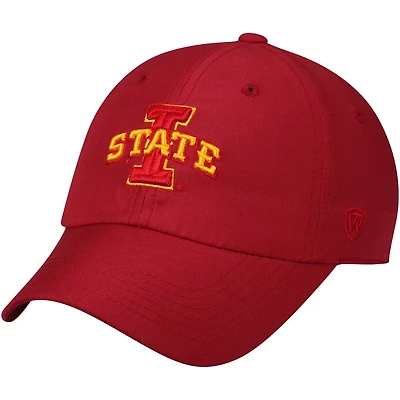 Top of the World Iowa State Cyclones Primary Logo Staple Adjustable Hat
