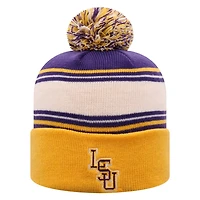 Top of the World LSU Tigers Ambient Cuffed Knit Hat with Pom