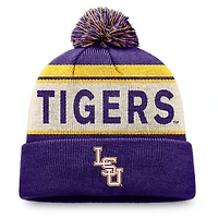Top of the World LSU Tigers Prime Cuffed Knit Hat with Pom